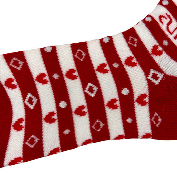 Skarpetki termiczne ciepłe bawełna zimowe wzory misie, serduszka 38-42