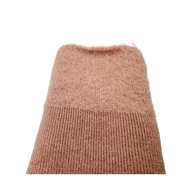 Skarpetki termiczne alpaka grube różowe 35-38