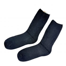 Skarpetki ciepłe termiczne bezuciskowe angora wełna czarne 39-42