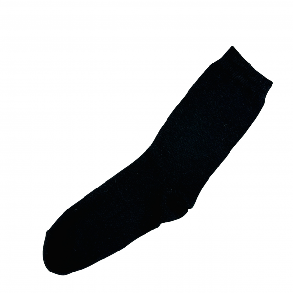 Skarpetki ciepłe termiczne bezuciskowe angora wełna czarne 39-42