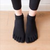 Skarpetki antypoślizgowe, joga, fitness, pilates pięciopalcowe
