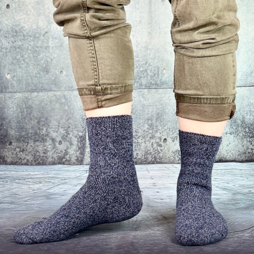 Wełniane skarpetki bezuciskowe unisex – ciepłe i miękkie 39-42