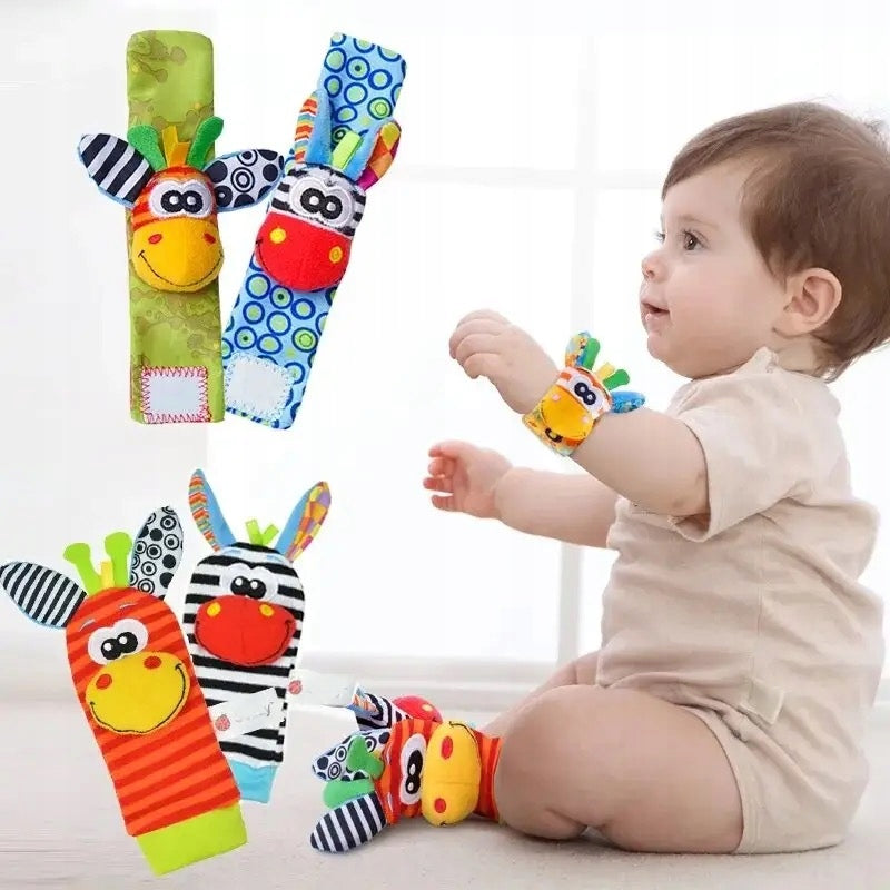 GRZECHOTKI SKARPETKI 3D NA RĄCZKI I NÓŻKI 4SZT SOZZY